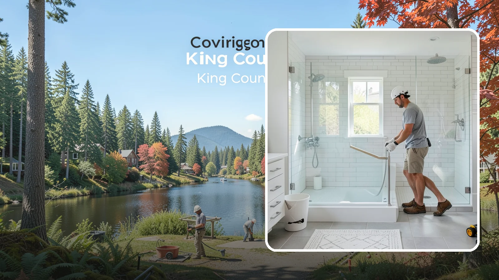 Walk-In Tub Installation in Covington, King County, WA - We install walk-in tubs with low thresholds and secure seating so bathing feels safe again.