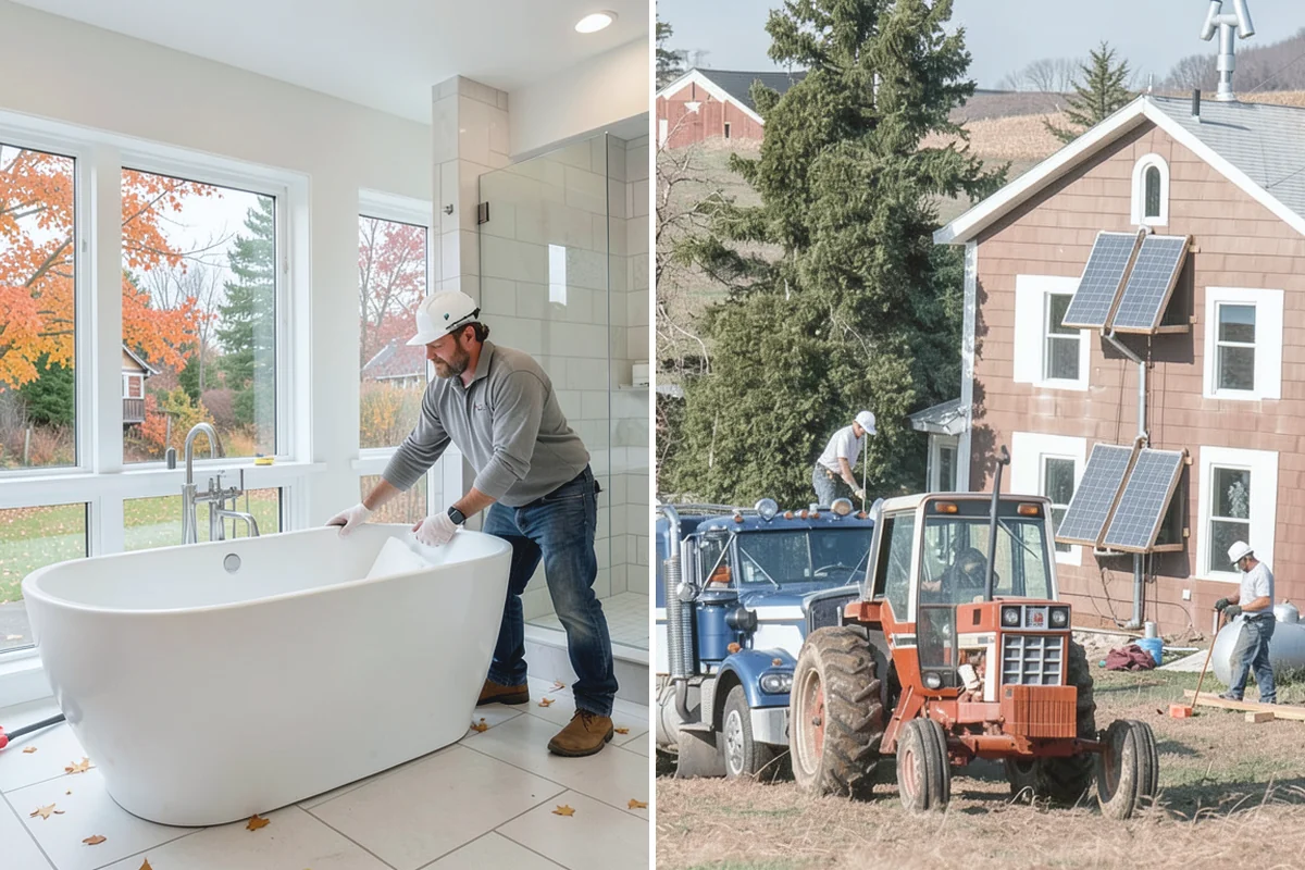 Walk-In Tub Installation in Darrington, Snohomish County, WA - We measure the alcove and confirm plumbing and power capacity