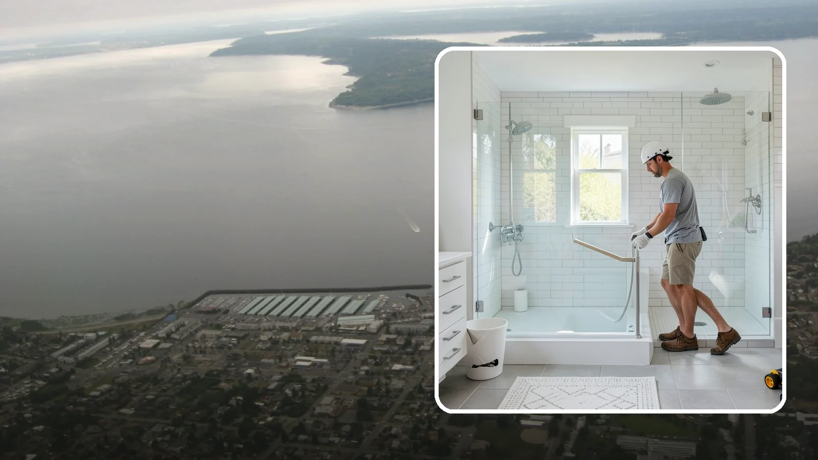 Walk-In Tub Installation in Des Moines, King County, WA - We install walk-in tubs with low thresholds and secure seating so bathing feels safe again.