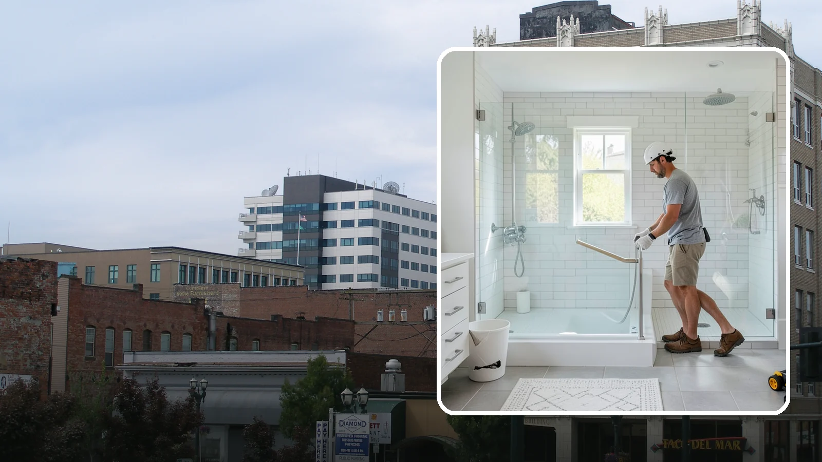 Walk-In Tub Installation in Everett, Snohomish County, WA - We install walk-in tubs with low thresholds and secure seating so bathing feels safe again.