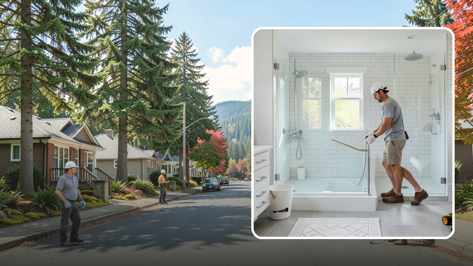 Walk-In Tub Installation in Hunts Point, King County, WA - We install walk-in tubs with low thresholds and secure seating so bathing feels safe again.