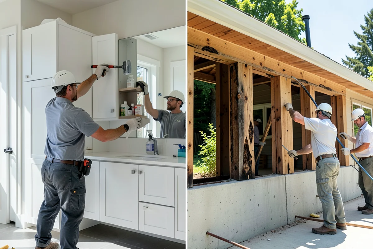 Walk-In Tub Installation in Kenmore, King County, WA - We measure the alcove and confirm plumbing and power capacity
