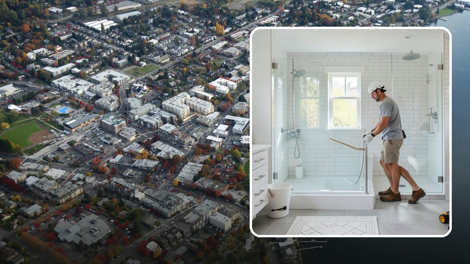 Walk-In Tub Installation in Kirkland, King County, WA - We install walk-in tubs with low thresholds and secure seating so bathing feels safe again.