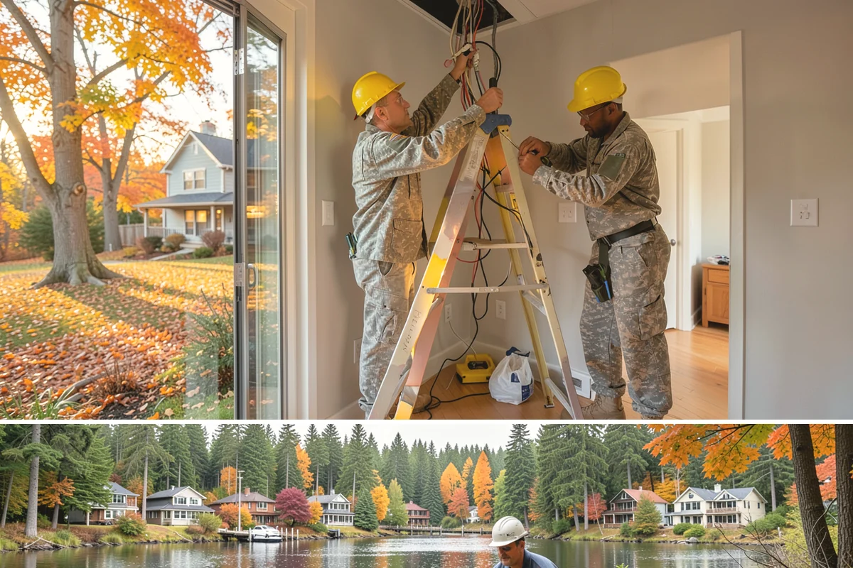 Walk-In Tub Installation in La Conner, Skagit County, WA - Walk-in tub installation can happen any time of year, with no dependence on outdoor weather.