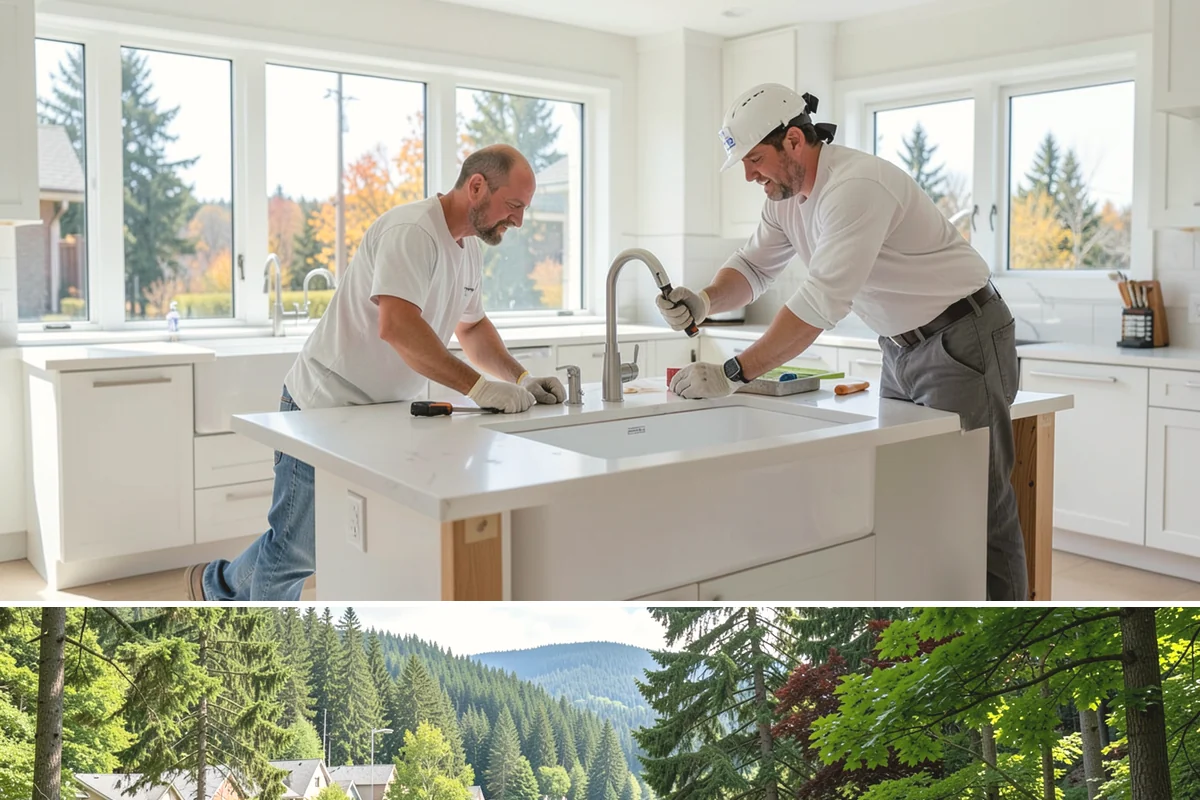 Walk-In Tub Installation in Lake Forest Park, King County, WA - Walk-in tub installation can happen any time of year, with no dependence on outdoor weather.