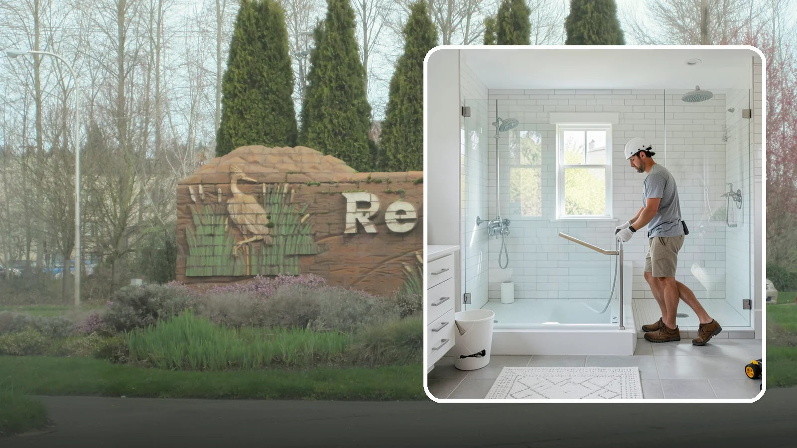 Walk-In Tub Installation in Renton, King County, WA - We install walk-in tubs with low thresholds and secure seating so bathing feels safe again.