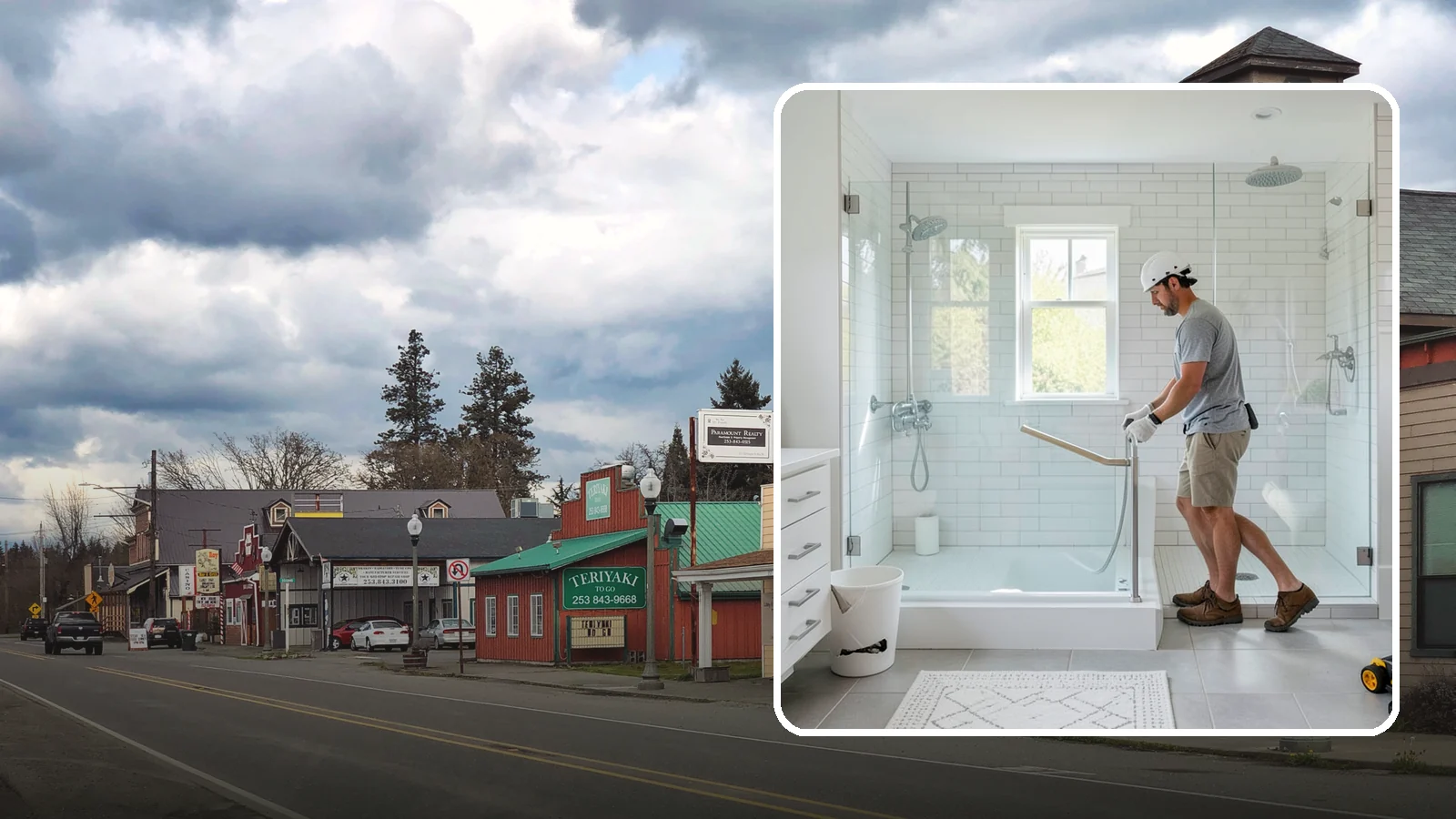 Walk-In Tub Installation in Roy, Pierce County, WA - We install walk-in tubs with low thresholds and secure seating so bathing feels safe again.