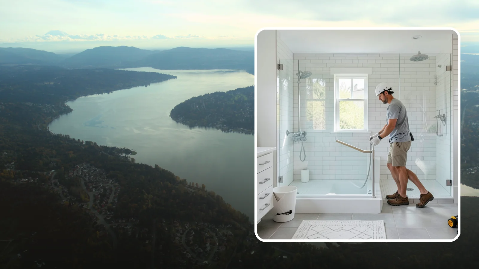 Walk-In Tub Installation in Sammamish, King County, WA - We install walk-in tubs with low thresholds and secure seating so bathing feels safe again.