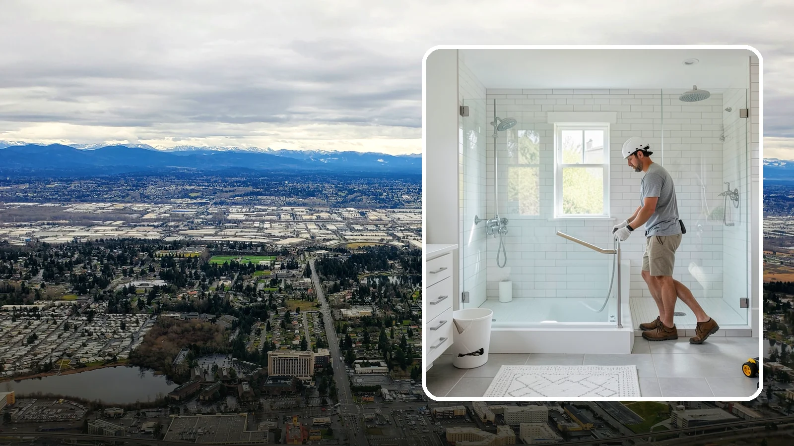 Walk-In Tub Installation in SeaTac, King County, WA - We install walk-in tubs with low thresholds and secure seating so bathing feels safe again.