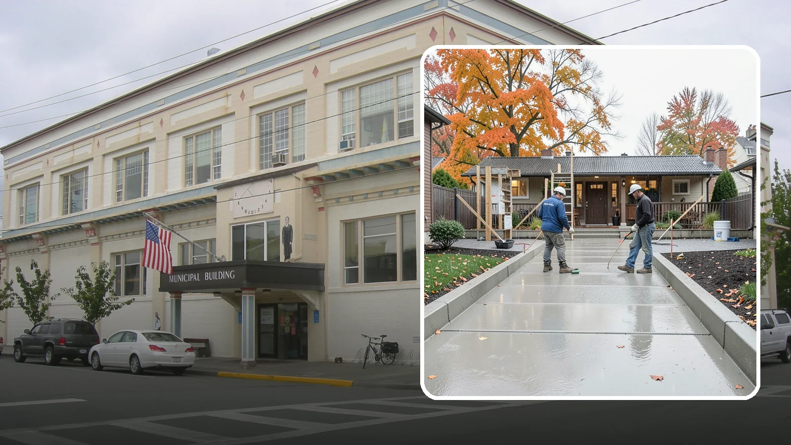 Walkway Construction in Anacortes, Skagit County, WA - Custom concrete walkways that guide guests to your door while draining cleanly through soggy PNW seasons.