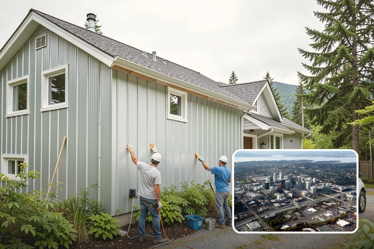 Walkway Construction in Bellevue, King County, WA - Custom shapes and curves suited to your yard