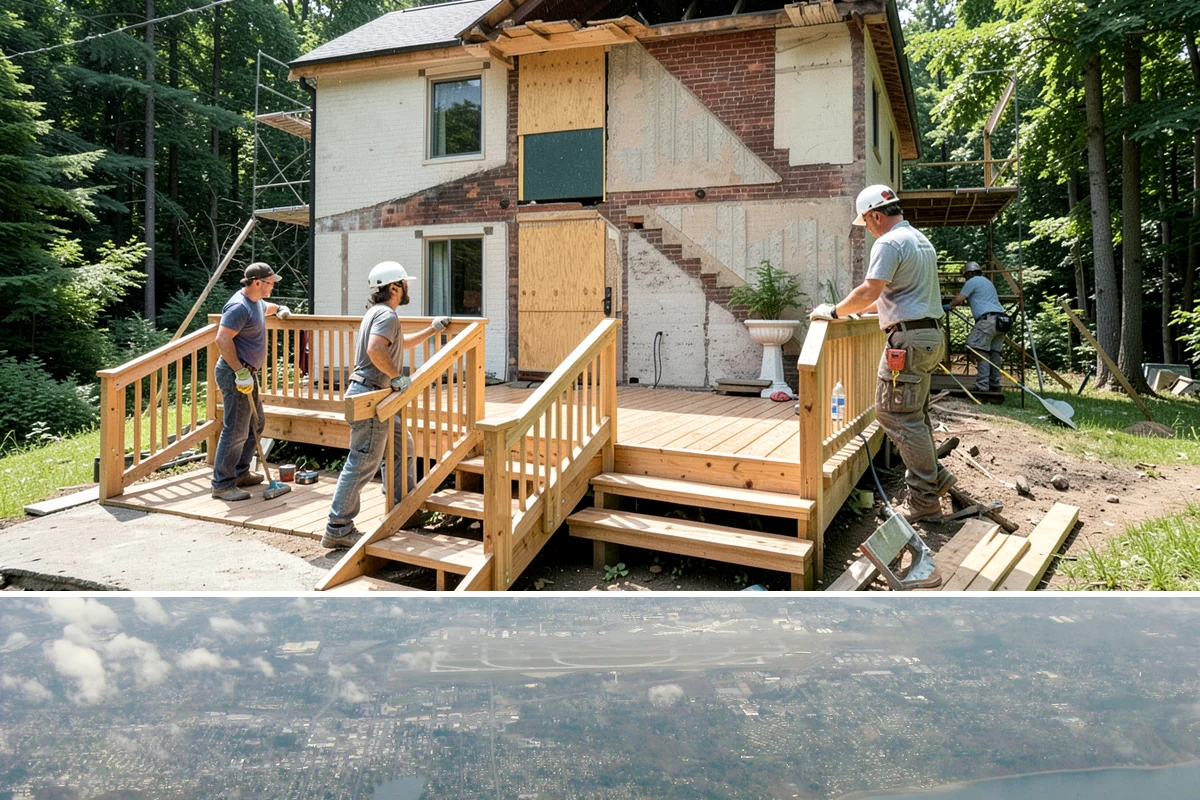 Walkway Construction in Burien, King County, WA - The dry summer window is ideal, giving the walkway a full, crack-free cure before winter rains.