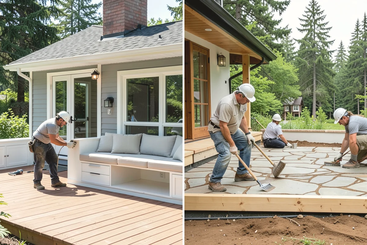 Walkway Construction in Burlington, Skagit County, WA - Design the route, width, and finish with you