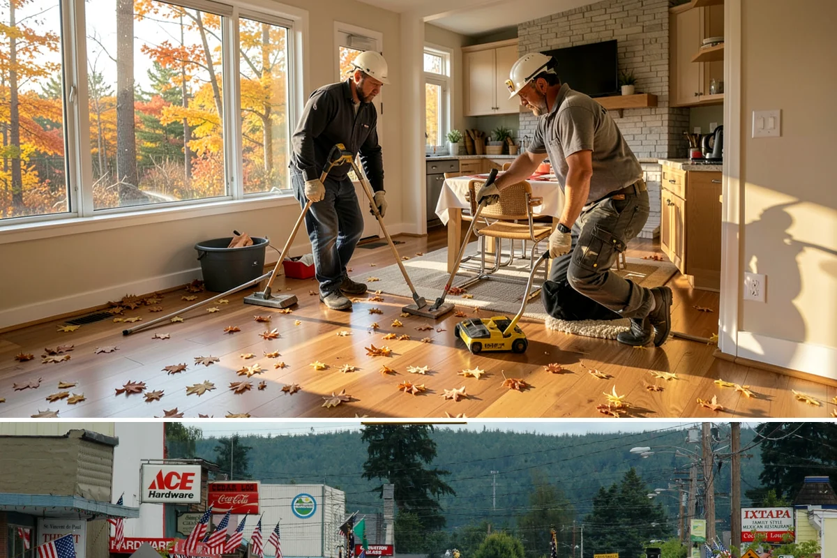 Walkway Construction in Carnation, King County, WA - The dry summer window is ideal, giving the walkway a full, crack-free cure before winter rains.