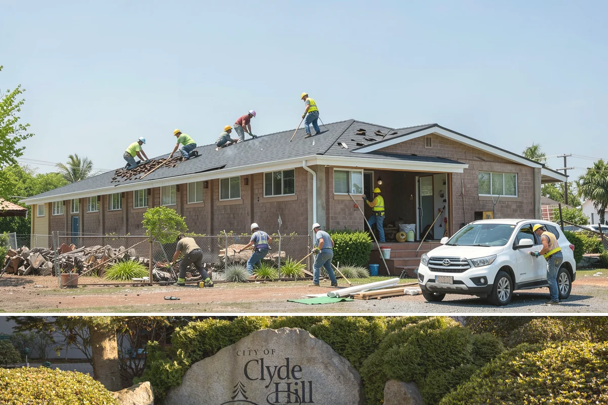 Walkway Construction in Clyde Hill, King County, WA - The dry summer window is ideal, giving the walkway a full, crack-free cure before winter rains.