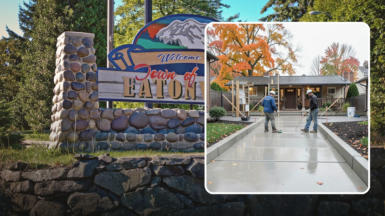 Walkway Construction in Eatonville, Pierce County, WA - Custom concrete walkways that guide guests to your door while draining cleanly through soggy PNW seasons.