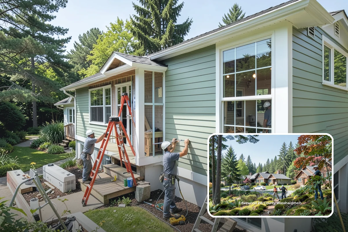 Walkway Construction in Edgewood, Pierce County, WA - Custom shapes and curves suited to your yard
