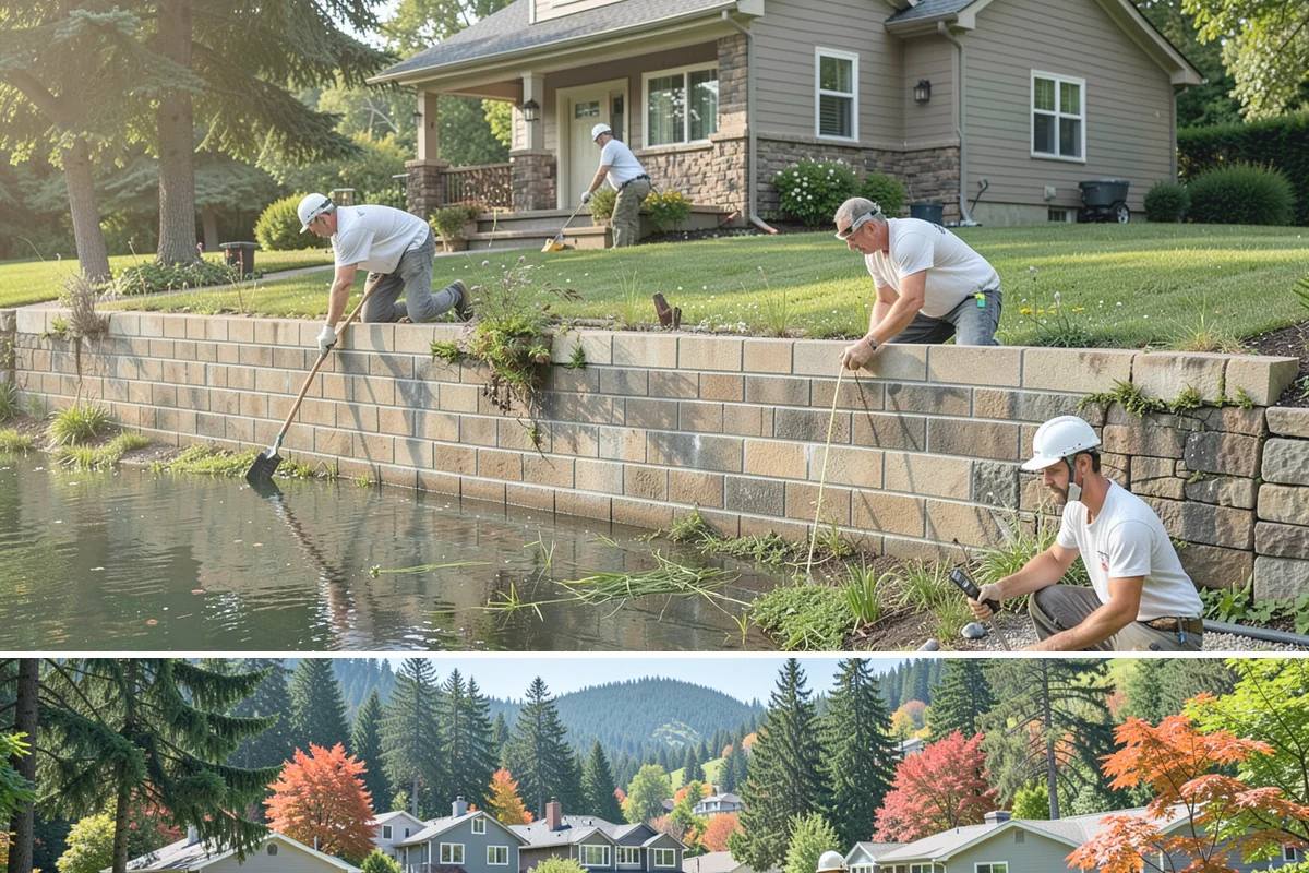 Walkway Construction in Fircrest, Pierce County, WA - The dry summer window is ideal, giving the walkway a full, crack-free cure before winter rains.