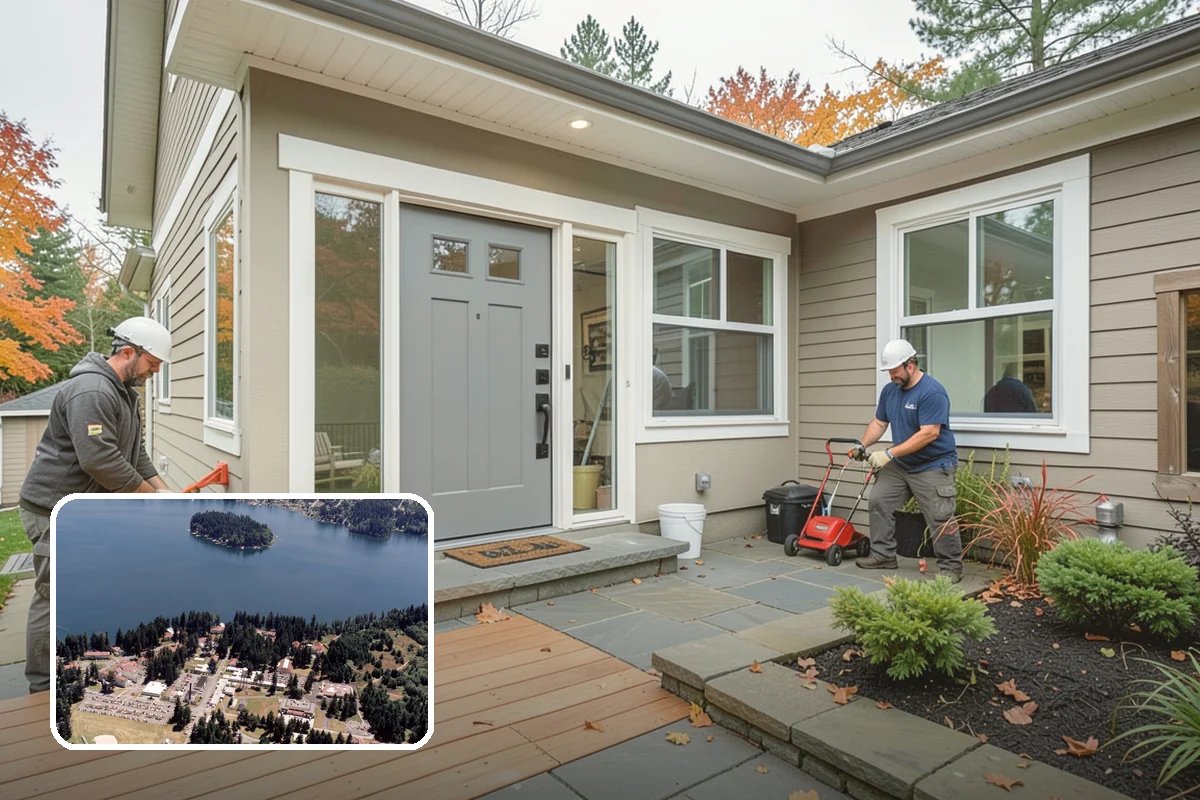 Walkway Construction in Lakewood, Pierce County, WA - Custom shapes and curves suited to your yard