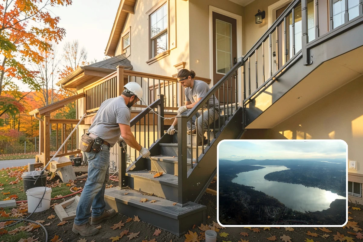 Walkway Construction in Sammamish, King County, WA - Custom shapes and curves suited to your yard