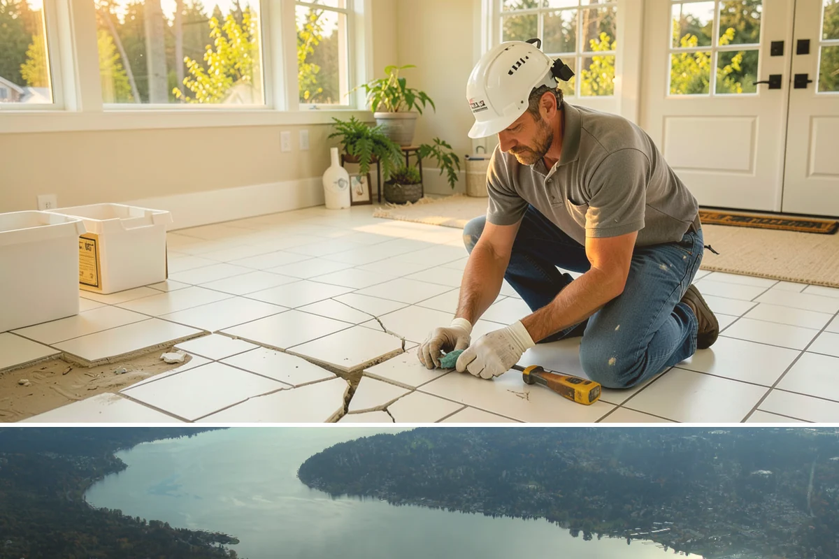Walkway Construction in Sammamish, King County, WA - The dry summer window is ideal, giving the walkway a full, crack-free cure before winter rains.