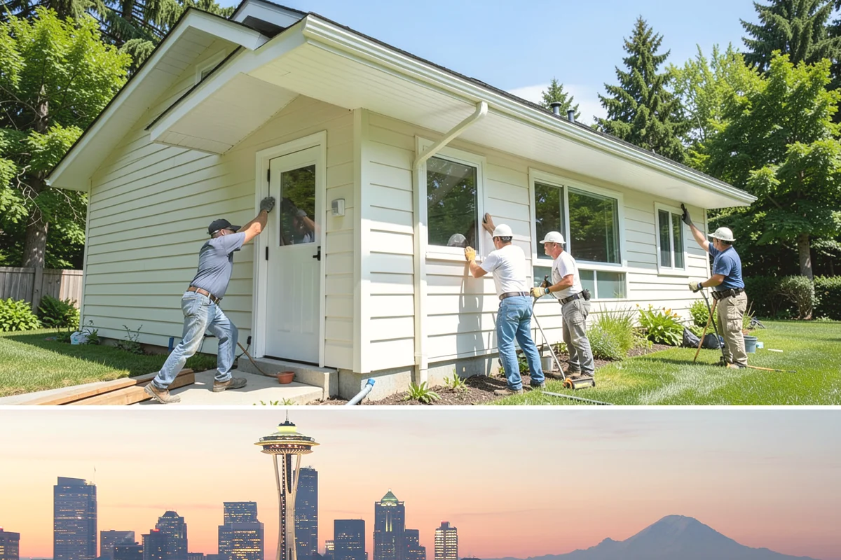Walkway Construction in Seattle, King County, WA - The dry summer window is ideal, giving the walkway a full, crack-free cure before winter rains.