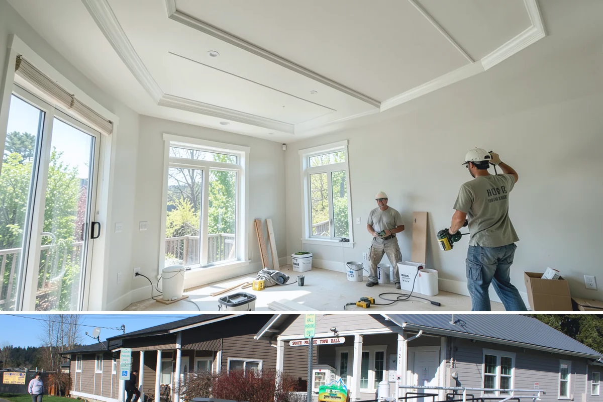 Walkway Construction in South Prairie, Pierce County, WA - The dry summer window is ideal, giving the walkway a full, crack-free cure before winter rains.