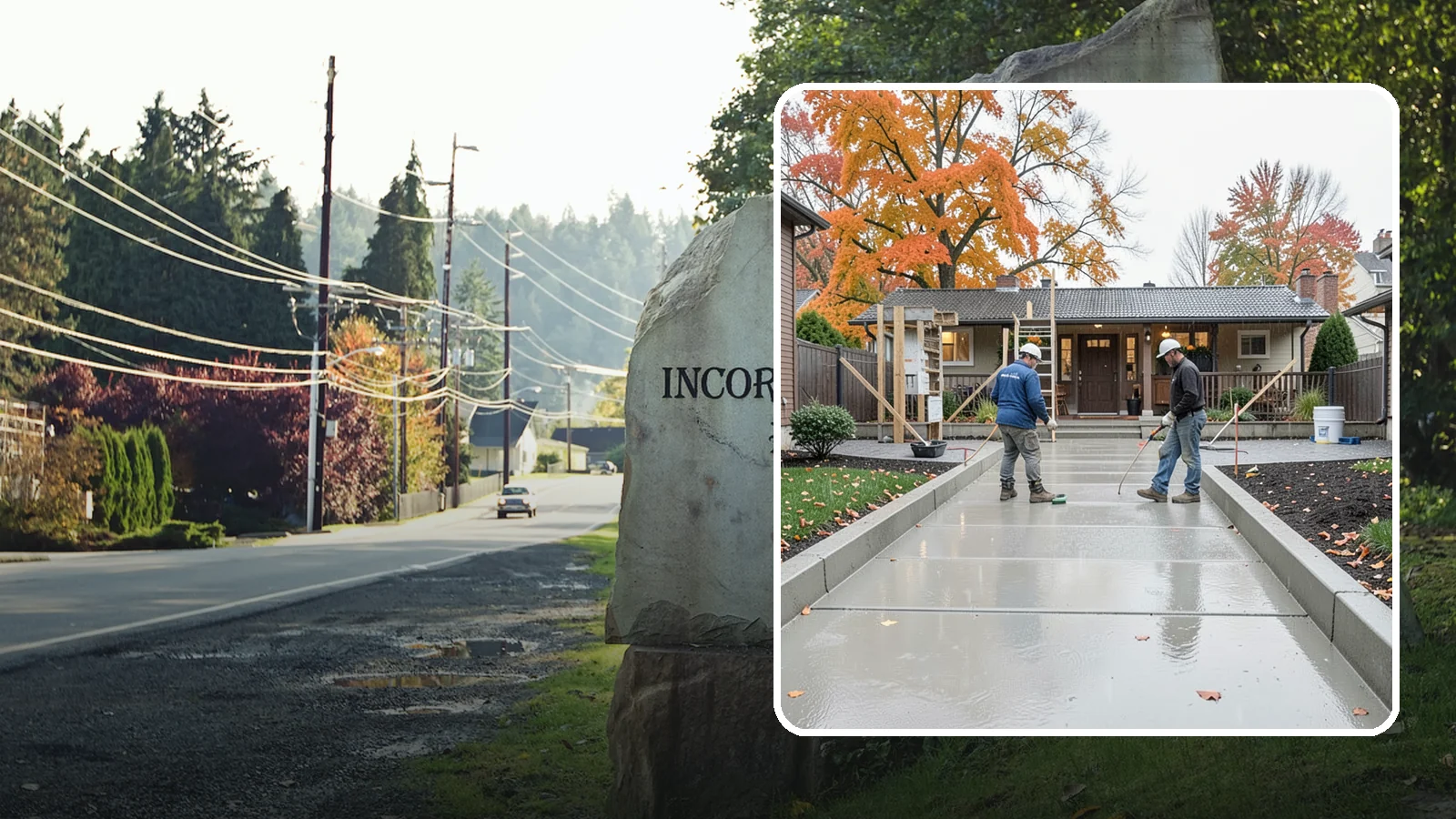 Walkway Construction in Wilkeson, Pierce County, WA - Custom concrete walkways that guide guests to your door while draining cleanly through soggy PNW seasons.