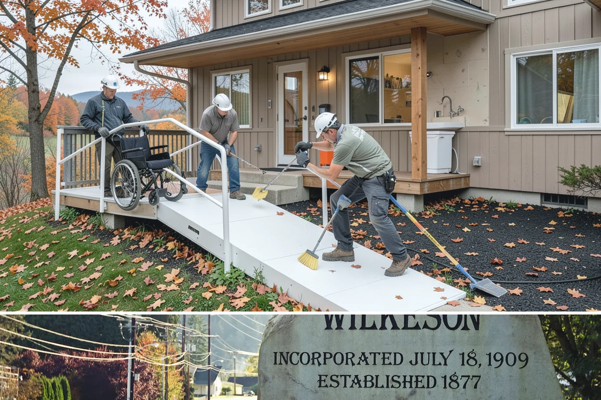 Walkway Construction in Wilkeson, Pierce County, WA - The dry summer window is ideal, giving the walkway a full, crack-free cure before winter rains.