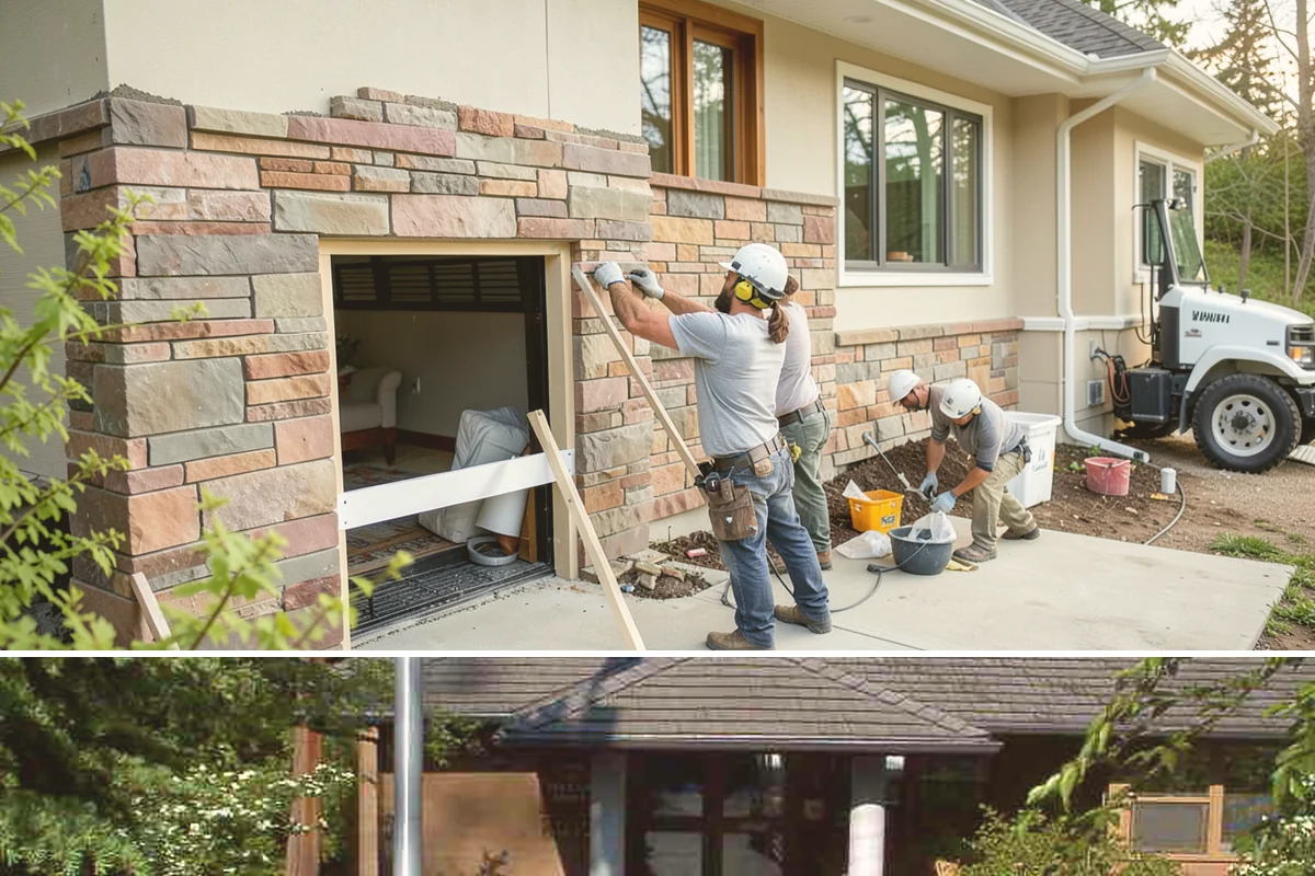 Walkway Construction in Yarrow Point, King County, WA - The dry summer window is ideal, giving the walkway a full, crack-free cure before winter rains.