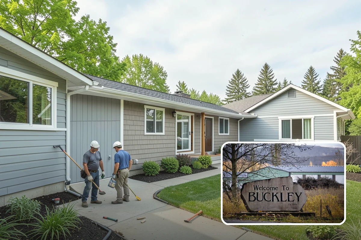 Walkway Repair in Buckley, Pierce County, WA - Eliminates trip hazards from uneven surfaces