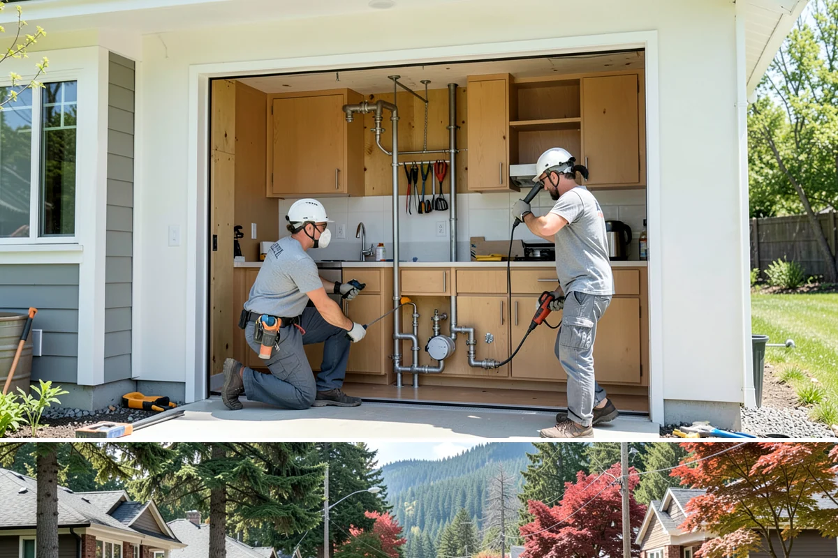 Walkway Repair in Hunts Point, King County, WA - Repairs cure and set best in dry, mild weather, favoring the drier months of the year.