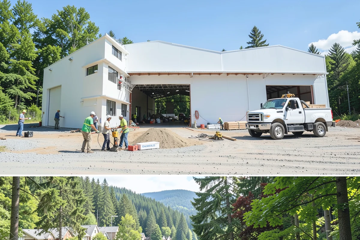 Walkway Repair in Lake Forest Park, King County, WA - Repairs cure and set best in dry, mild weather, favoring the drier months of the year.