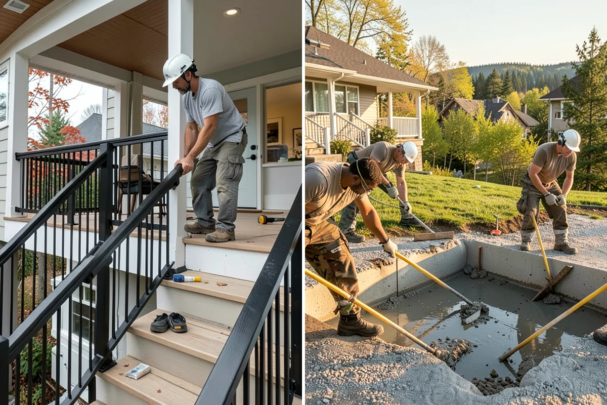Walkway Repair in Lakewood, Pierce County, WA - Inspect the walkway and identify the cause