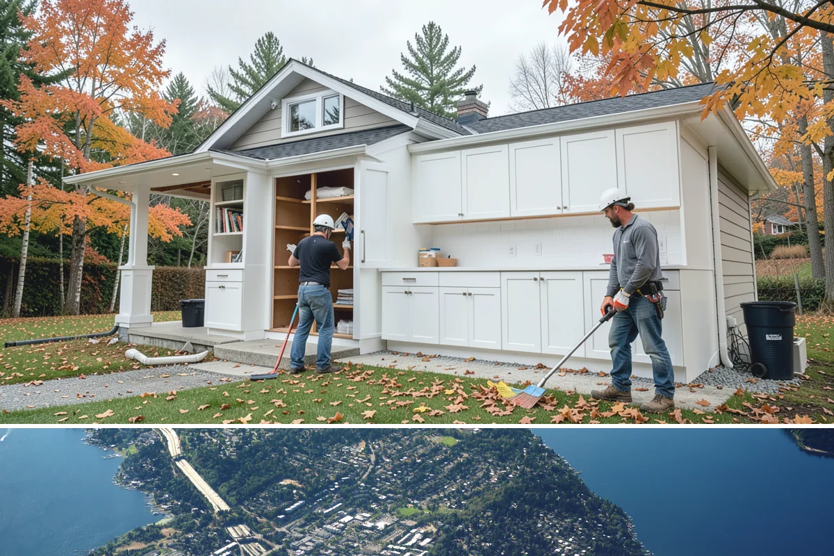 Walkway Repair in Mercer Island, King County, WA - Repairs cure and set best in dry, mild weather, favoring the drier months of the year.