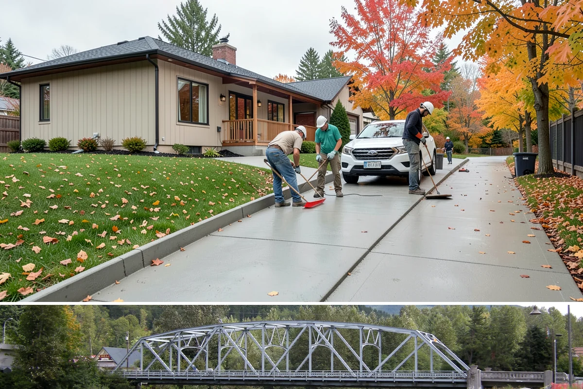 Walkway Repair in Skykomish, King County, WA - Repairs cure and set best in dry, mild weather, favoring the drier months of the year.
