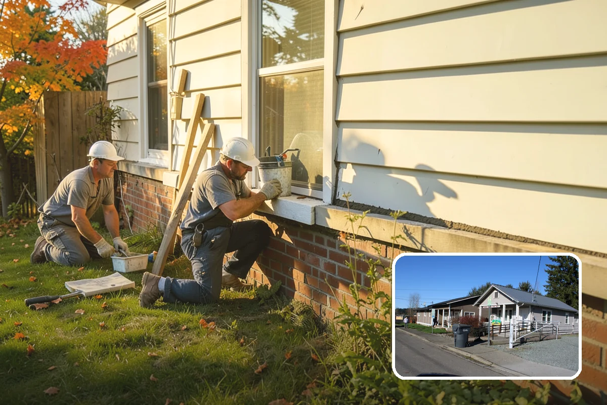Walkway Repair in South Prairie, Pierce County, WA - Eliminates trip hazards from uneven surfaces