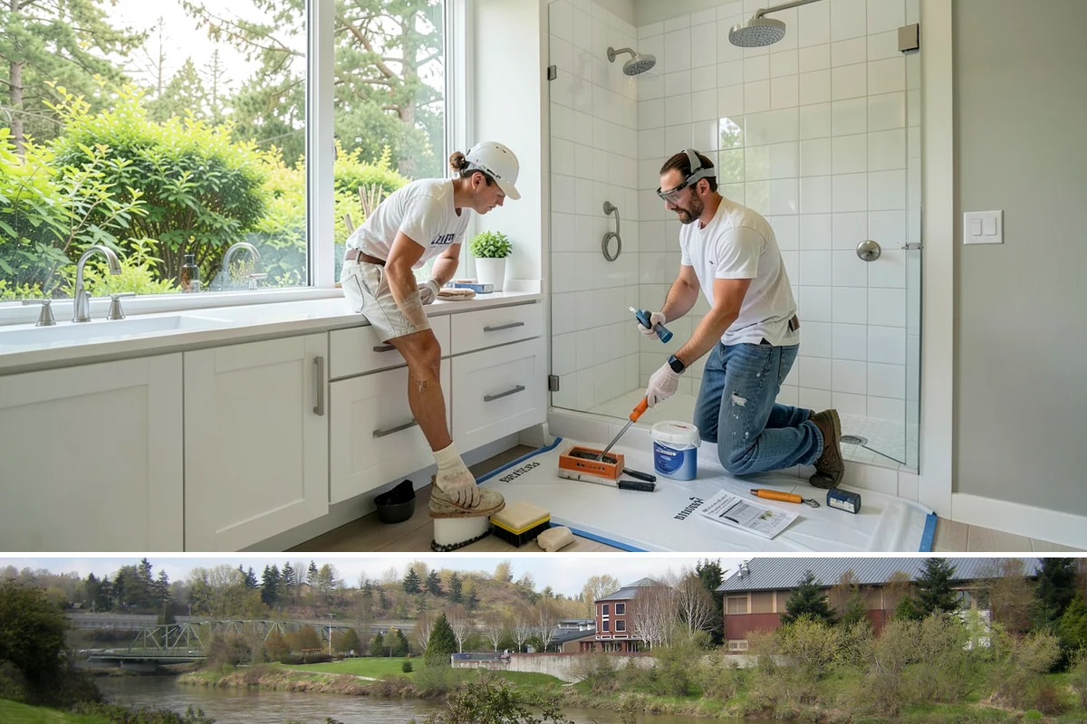 Walkway Repair in Tukwila, King County, WA - Repairs cure and set best in dry, mild weather, favoring the drier months of the year.