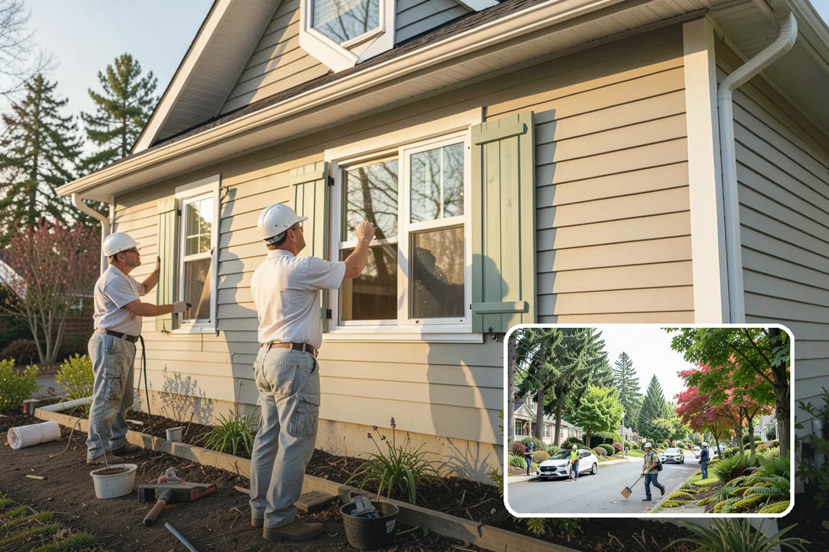 Wall Construction in Beaux Arts Village, King County, WA - Adds privacy and defined rooms