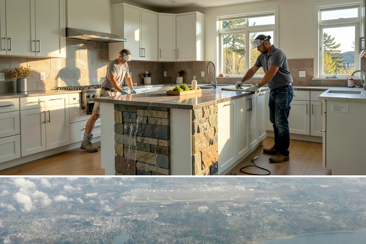 Wall Construction in Burien, King County, WA - Building interior walls is indoor work that fits any season without weather constraints.