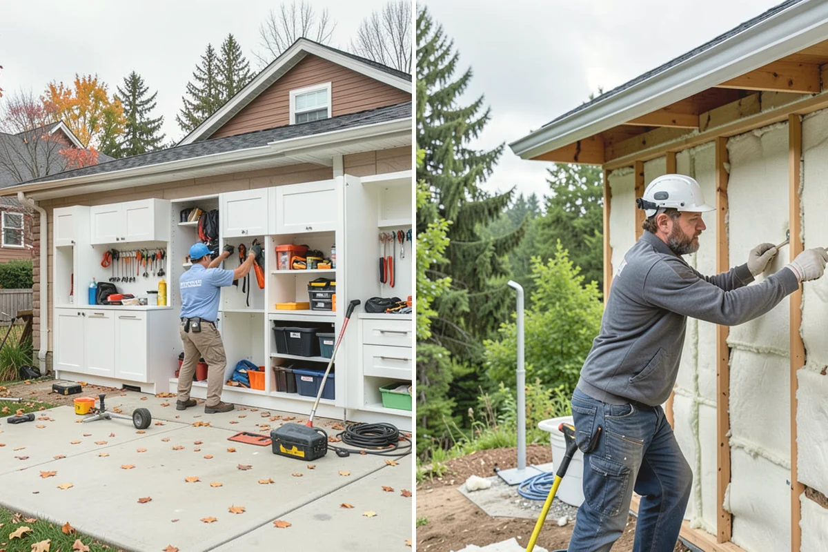 Wall Construction in Burlington, Skagit County, WA - Lay out and frame the new wall