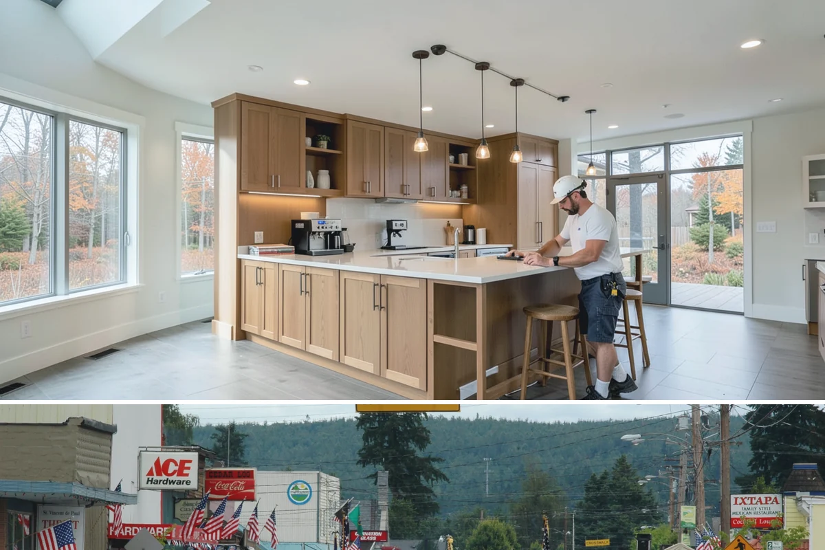 Wall Construction in Carnation, King County, WA - Building interior walls is indoor work that fits any season without weather constraints.