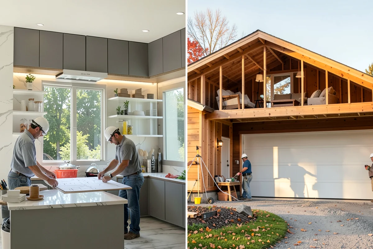 Wall Construction in Everett, Snohomish County, WA - Lay out and frame the new wall