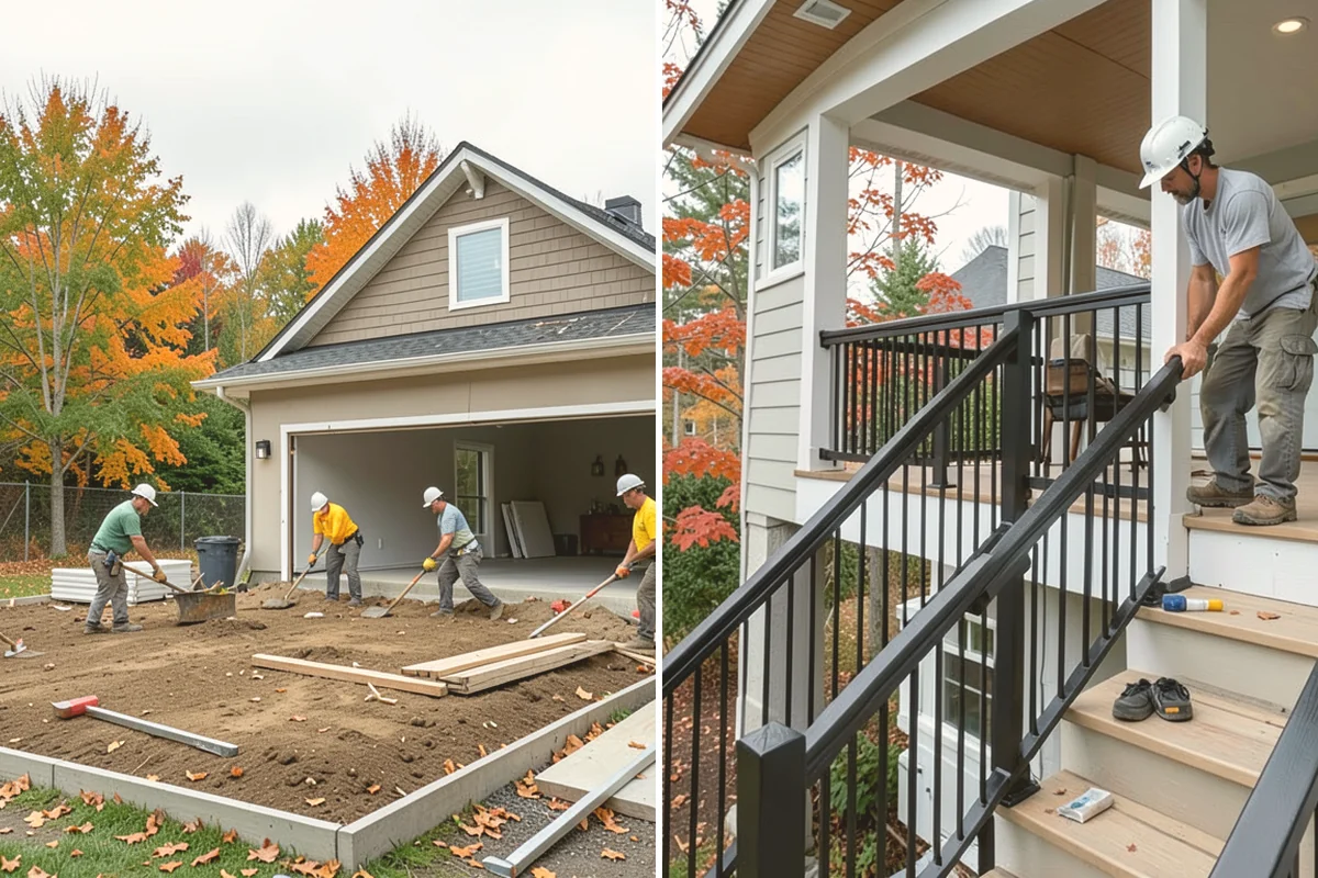 Wall Construction in Kent, King County, WA - Lay out and frame the new wall