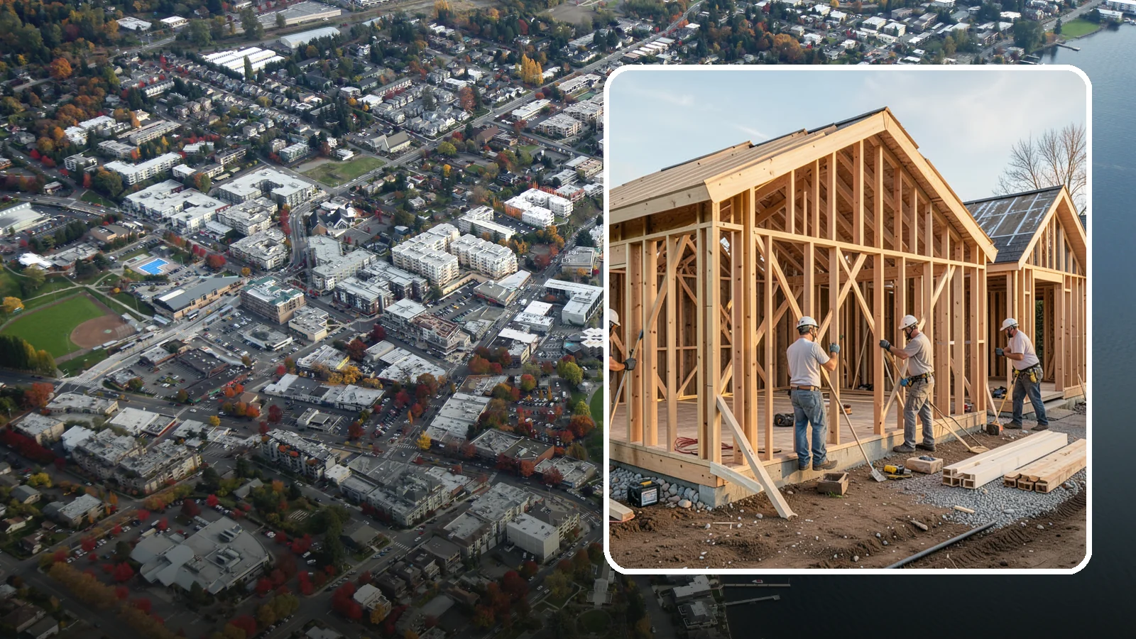 Wall Construction in Kirkland, King County, WA - Framing and finishing new interior walls to add rooms, privacy, or defined spaces.