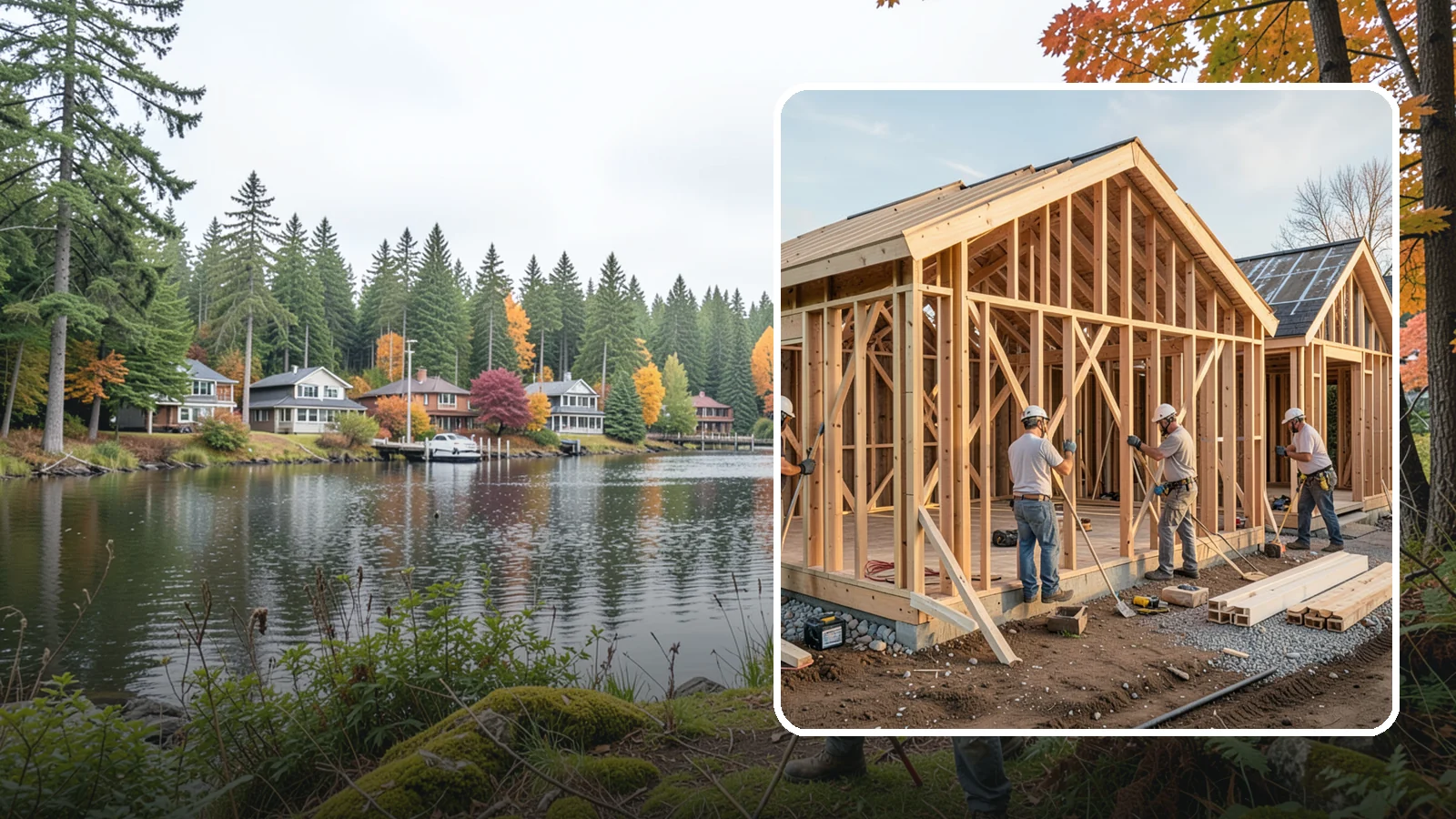 Wall Construction in La Conner, Skagit County, WA - Framing and finishing new interior walls to add rooms, privacy, or defined spaces.