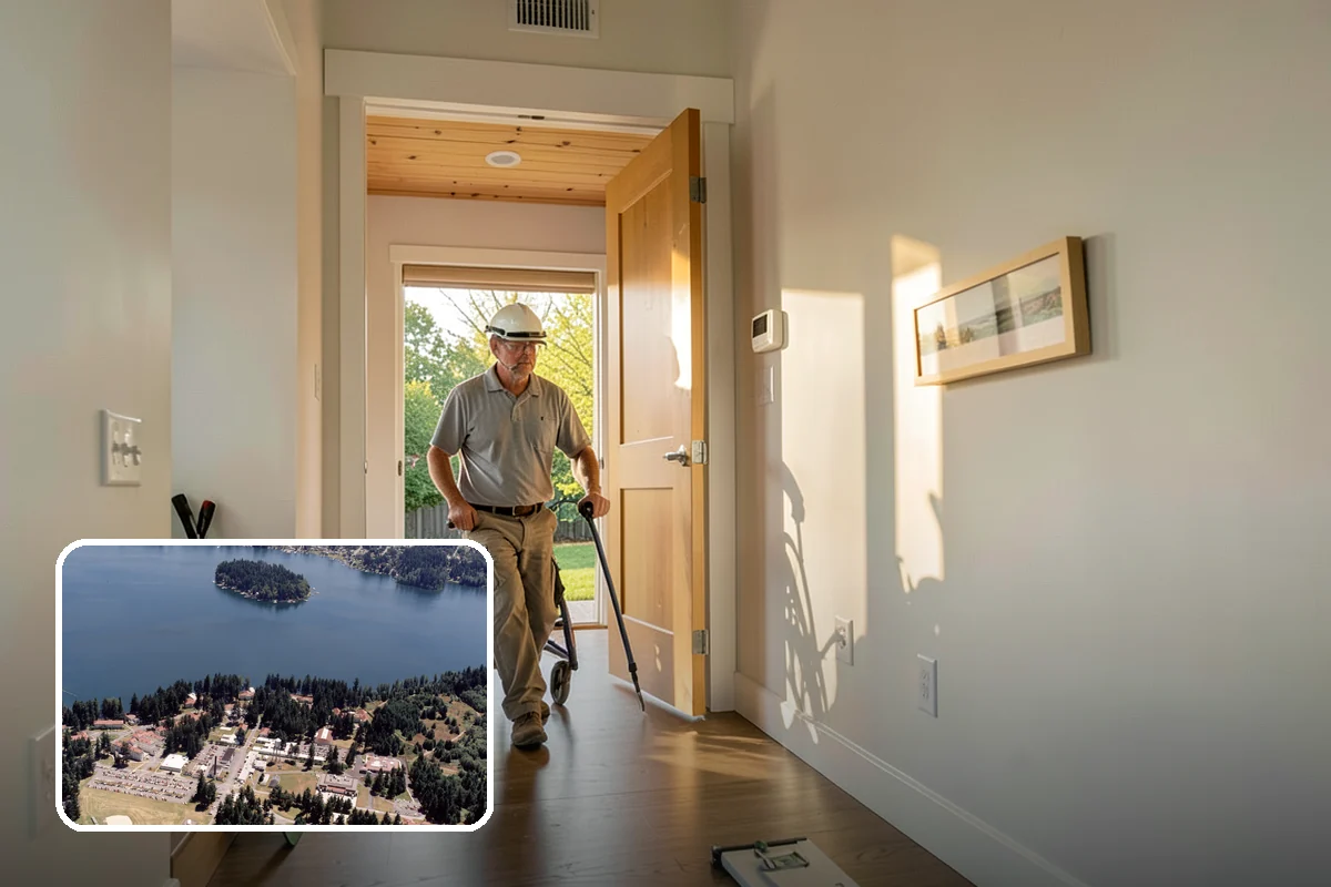 Wall Construction in Lakewood, Pierce County, WA - Adds privacy and defined rooms