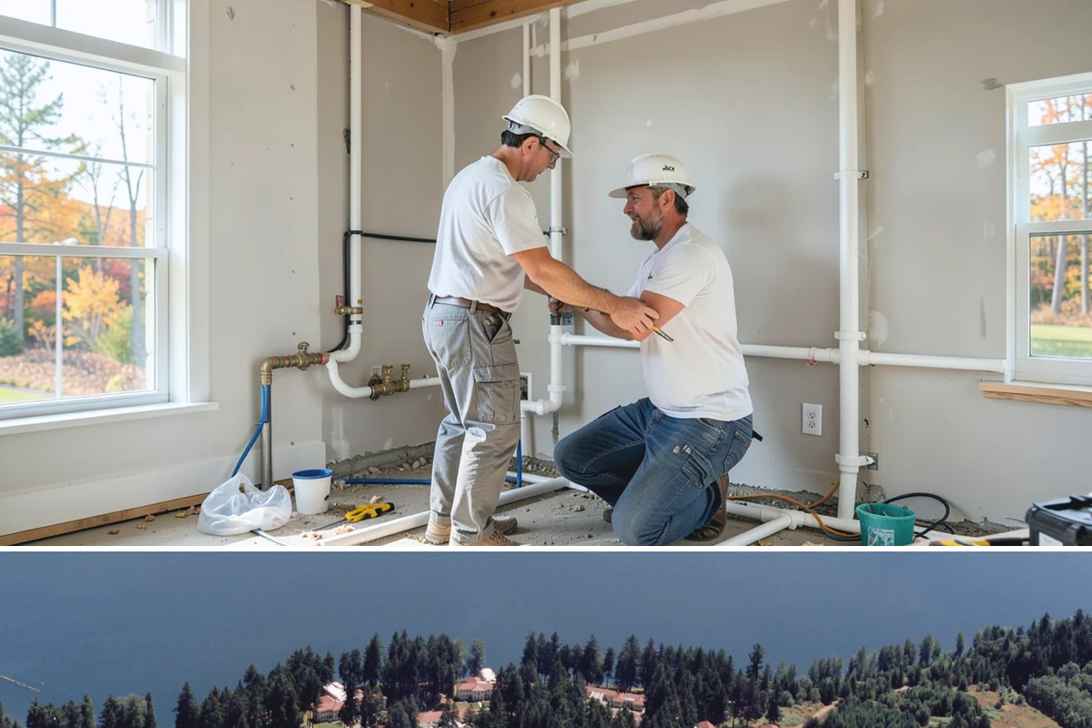 Wall Construction in Lakewood, Pierce County, WA - Building interior walls is indoor work that fits any season without weather constraints.