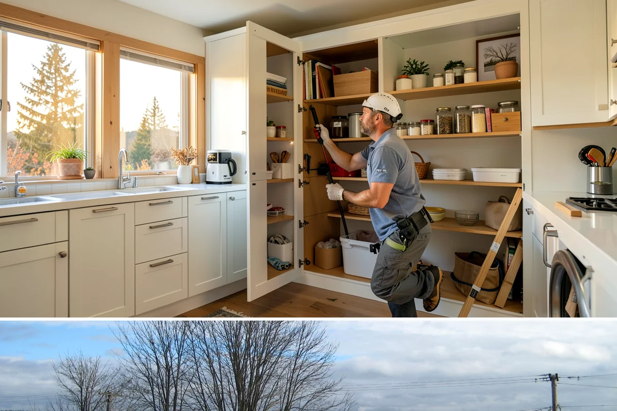 Wall Construction in Langley, Island County, WA - Building interior walls is indoor work that fits any season without weather constraints.