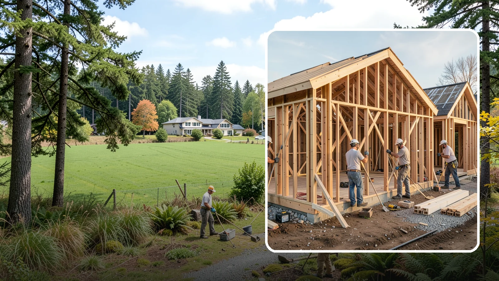 Wall Construction in Lyman, Skagit County, WA - Framing and finishing new interior walls to add rooms, privacy, or defined spaces.